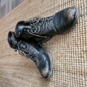 FRYE Leather Boots Men's US 11